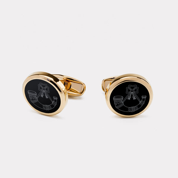 Light Infantry Cufflinks - Gold