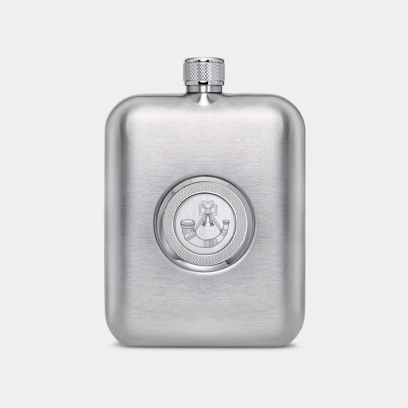 Light Infantry Hip Flask - Steel