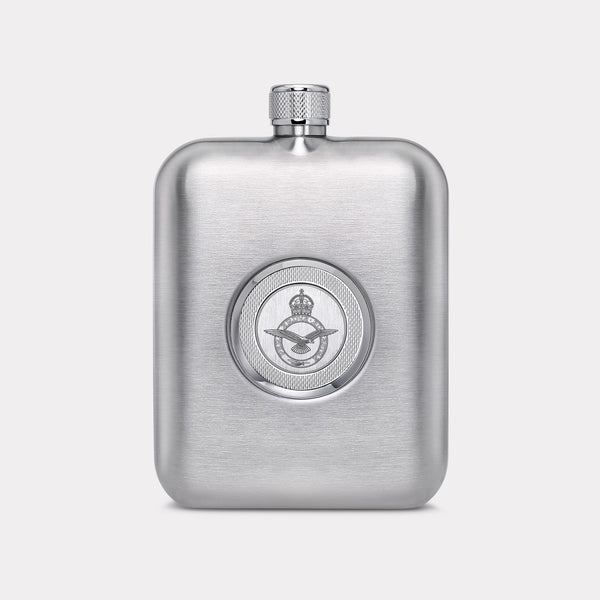 Royal Air Force (RAF) Hip Flask - Steel