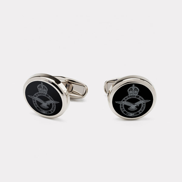 Royal Air Force (RAF) Cufflinks - Palladium