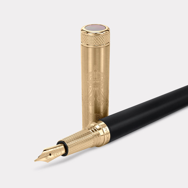 Rifles Regiment Fountain Pen - Gold