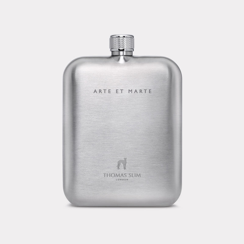 Royal, Electrical & Mechanical Engineers Hip Flask - Steel