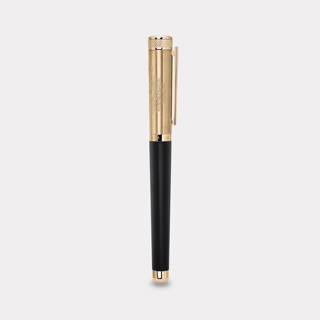 Royal Engineers Rollerball Pen - Gold | Thomas Slim